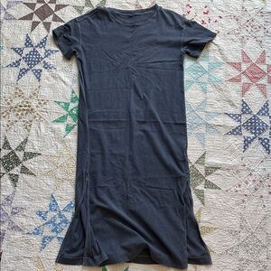 Old Navy Blue-Gray T-shirt Dress